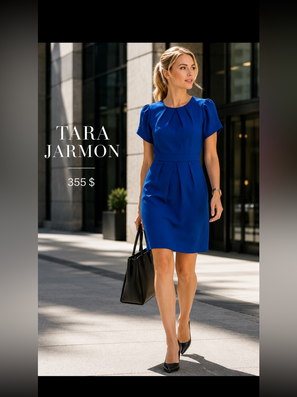 $355 TARA JARMON fit & flare business dress!